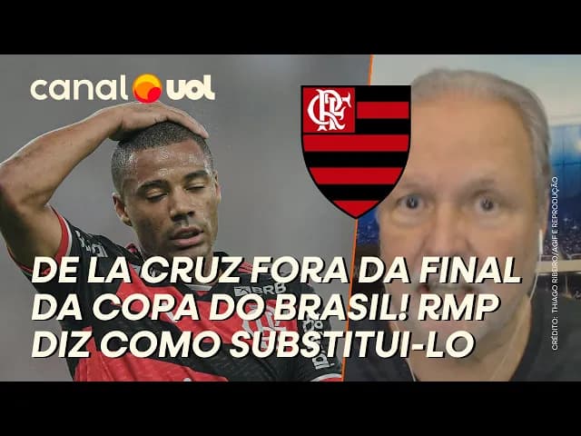 De la Cruz jogou 90 minutos três vezes pós-Copa América e preocupa Flamengo