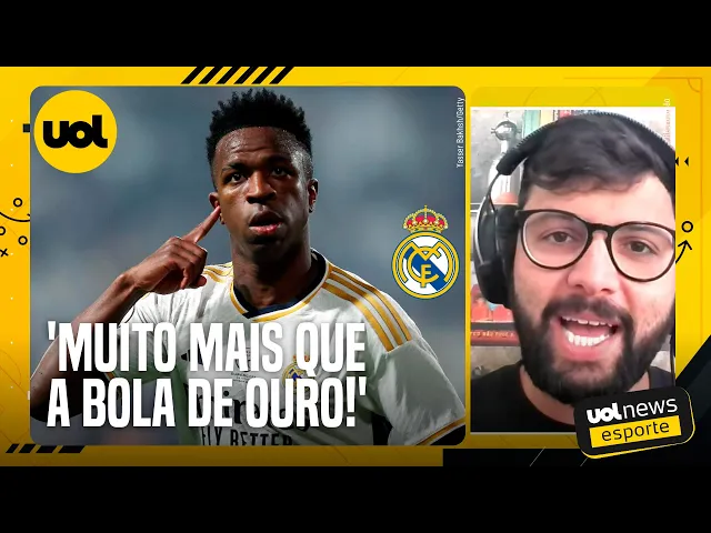 Postura de Vini Jr contra o racismo vale mais que Bola de Ouro, diz Lavieri