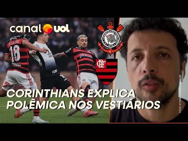 Provocação? Hernan explica luzes apagadas e som no vestiário do Flamengo