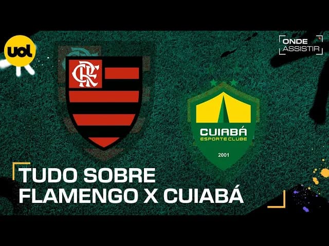 Flamengo x Cuiabá: horário e onde assistir ao vivo o jogo do Brasileirão