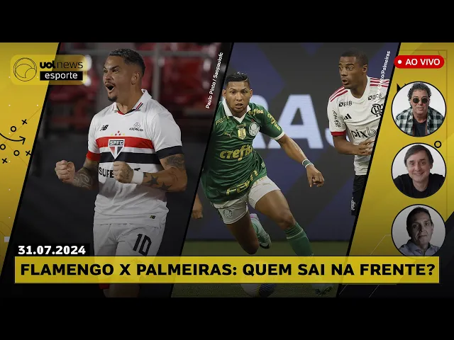 'Palmeiras pode perder feio para o Flamengo': Casão faz alerta para Abel