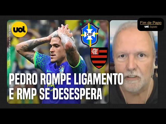 Lesão grave no joelho atrapalha, de novo, a história de Pedro com a seleção
