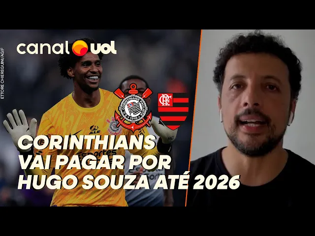 Hernan: Corinthians tem parcelamento em contrato e pagará por Hugo até 2026