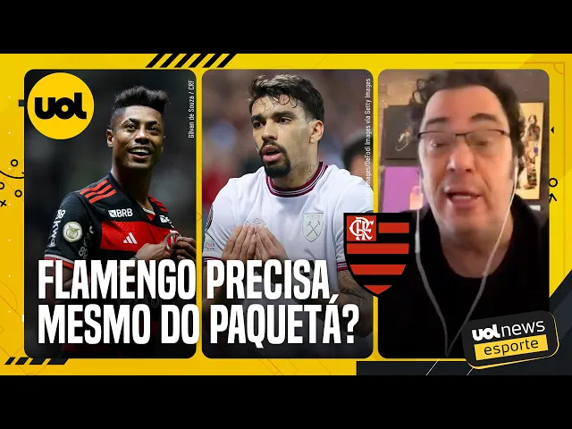 'Flamengo está dando show! Paquetá pode ser um tiro no pé', diz Casão
