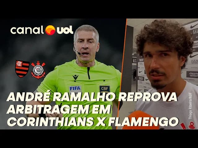 André Ramalho coloca Corinthians no mesmo nível técnico do Flamengo