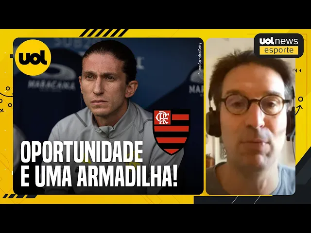 Filipe Luís é solução política e desesperada do Flamengo, diz Arnaldo