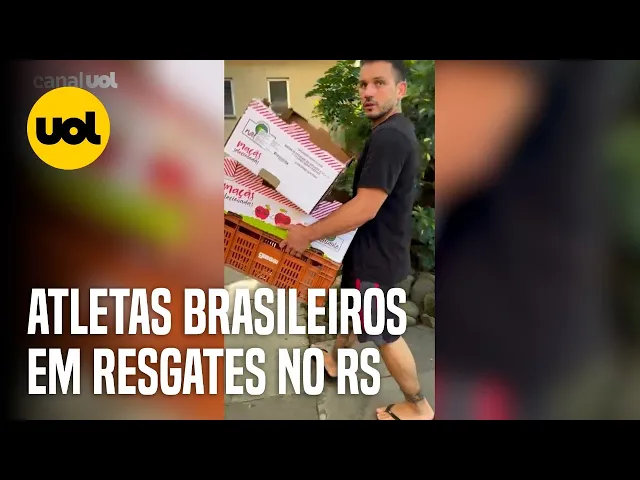 Jogadores de Fla, Vasco e grupo Sorriso Maroto doam 26 toneladas para o RS