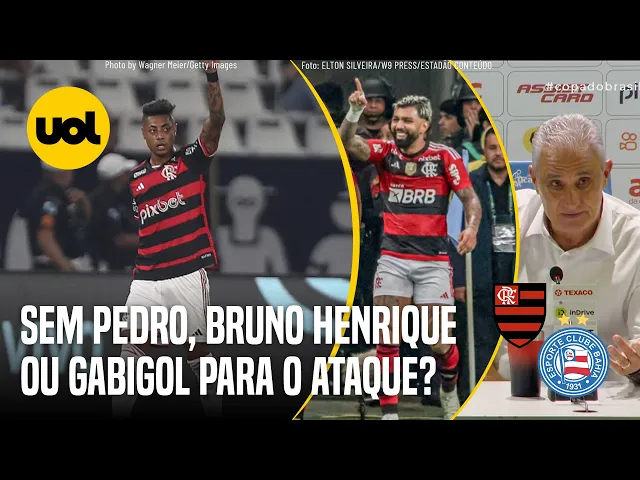 Bruno Henrique ou Gabigol? Tite deixa aberto o ataque do Flamengo sem Pedro