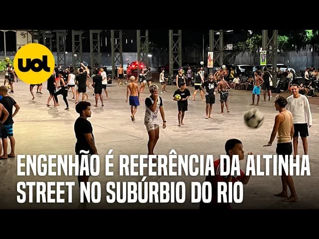 Além da praia: Nilton Santos vira referência da altinha street no subúrbio