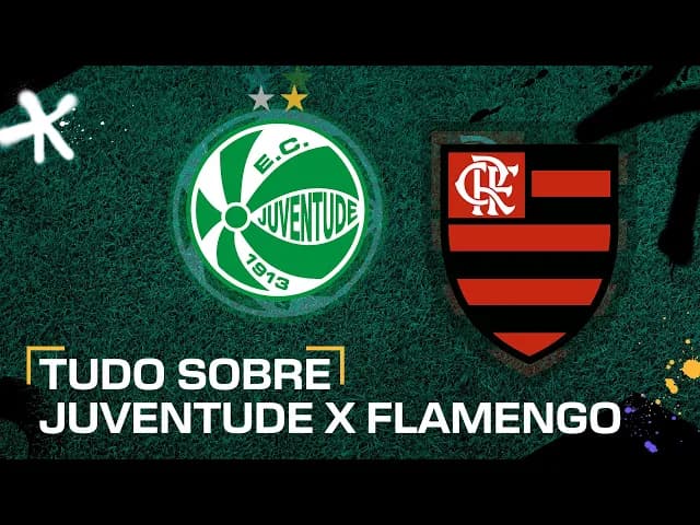 Juventude x Flamengo: horário e onde assistir ao vivo o jogo do Brasileirão