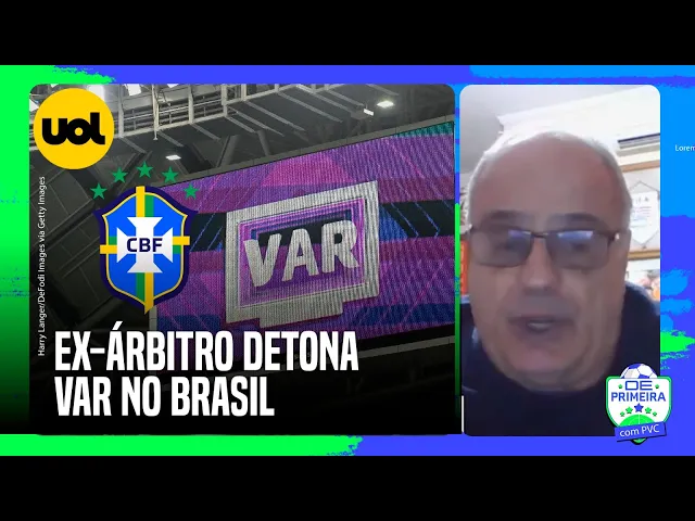 'Problema do VAR no Brasil não é tecnologia, é treinamento', diz ex-arbitro