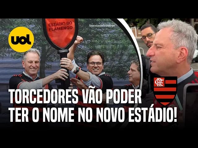 Flamengo vai repetir campanha dos tijolinhos na construção do novo estádio