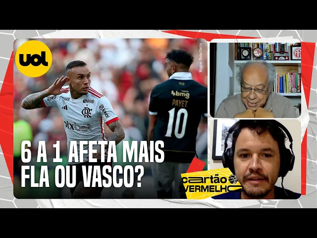Flamengo ou Vasco: Para quem 6 a 1 ficará mais marcado? Colunistas divergem