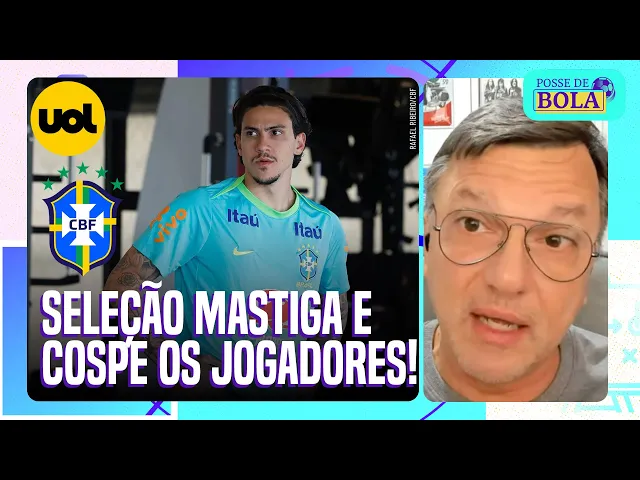 Mauro Cezar: É um grande esculacho! Seleções mastigam e cospem os jogadores
