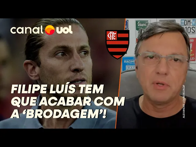 Mauro Cezar: Filipe Luís teve lições e precisa acabar com a brodagem no Fla