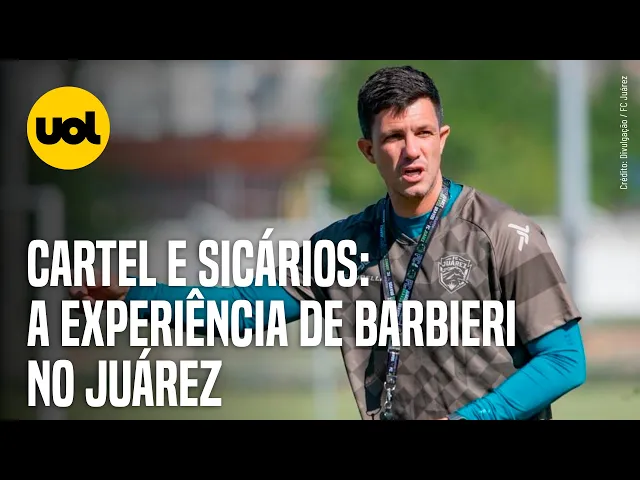 Barbieri treina clube mexicano que quer ser exemplo contra narcos e cartéis