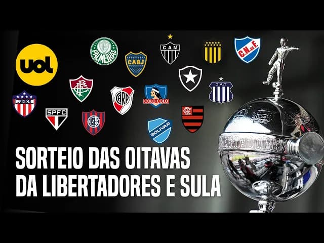 Palmeiras encara o Botafogo nas oitavas da Libertadores; veja confrontos