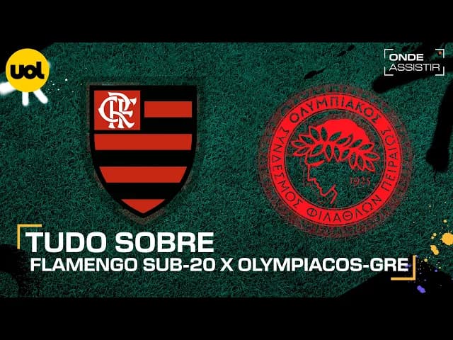 Flamengo x Olympiacos: onde assistir à final do Intercontinental sub-20
