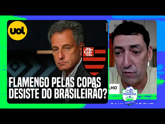 PVC: Diretoria do Flamengo deixa claro que não acredita no Brasileirão