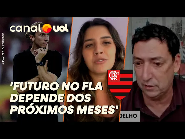 PVC: Futuro de Filipe Luís no Flamengo depende dos dois próximos meses