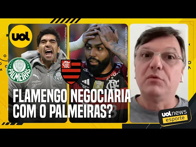 Mauro Cezar: 'Acho que o Flamengo não vai vender Gabigol para o Palmeiras'
