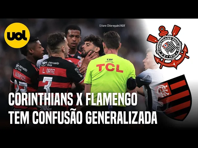 STJD denuncia Yuri, Cacá, Alcaraz e auxiliar por incidentes em Corinthians x Fla