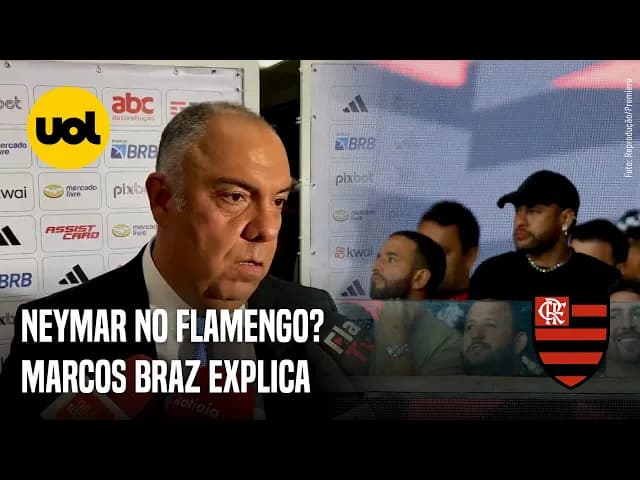Neymar em jogo do Flamengo tem 'flerte', pé no chão e encanto com torcida