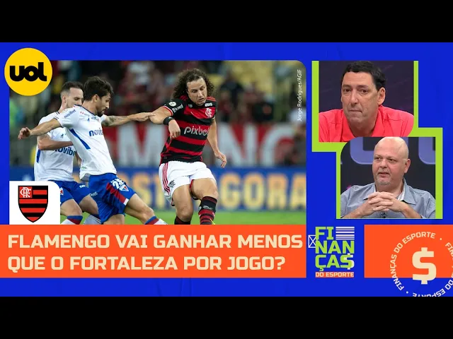 'Fla pode ganhar menos por jogo que o Fortaleza', diz PVC sobre grana da TV