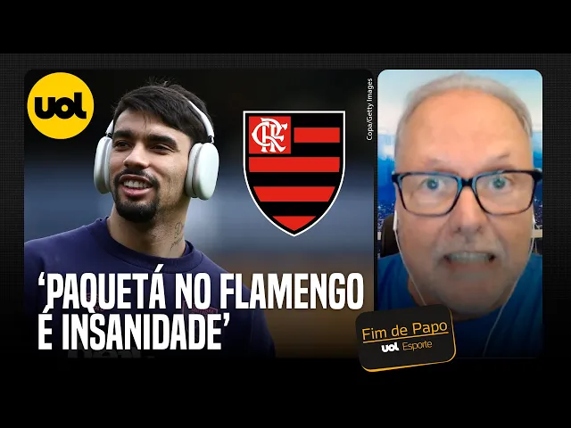 'Paquetá no Flamengo é insanidade completa', dispara Renato Maurício Prado