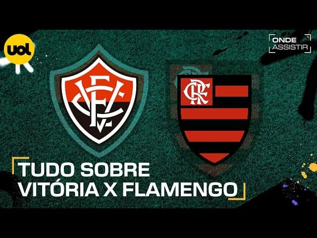 Vitória x Flamengo: transmissão ao vivo e onde assistir ao jogo