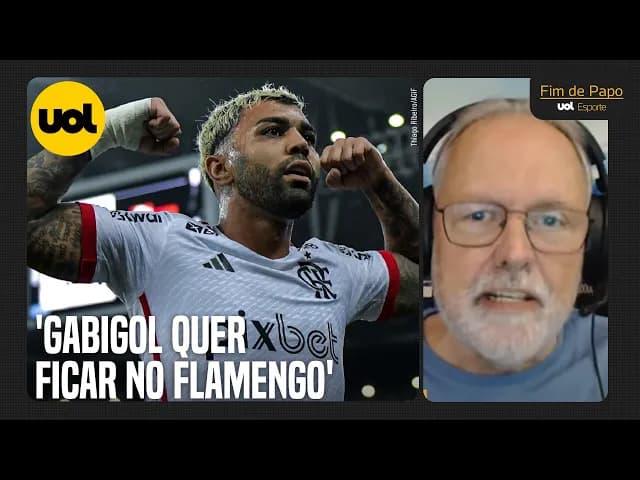 'Gabigol quer ficar no Flamengo', diz RMP sobre negociação para renovar