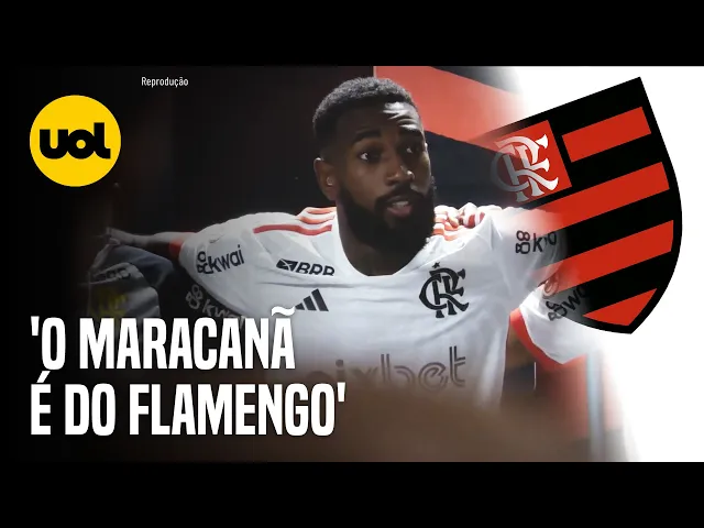 'O Maracanã é do Flamengo': Gerson faz discurso antes de goleada no Vasco