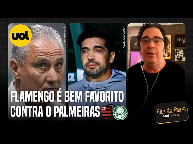 'Flamengo é bem favorito contra o Palmeiras', diz Casão