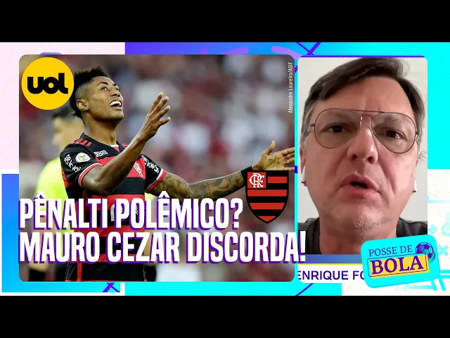 Pênalti para o Flamengo foi bem marcado? Colunistas divergem