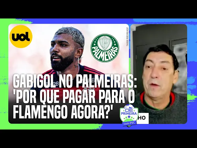 PVC explica ponderação a Gabigol no Palmeiras: 'Por que pagar o Fla agora?'
