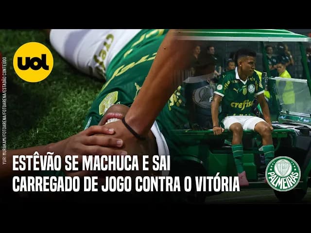 Estêvão tem lesão constatada em exame e desfalca Palmeiras contra Flamengo