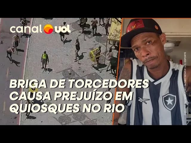 Luciano Huck ajuda a reconstruir quiosque atacado por torcedores do Peñarol