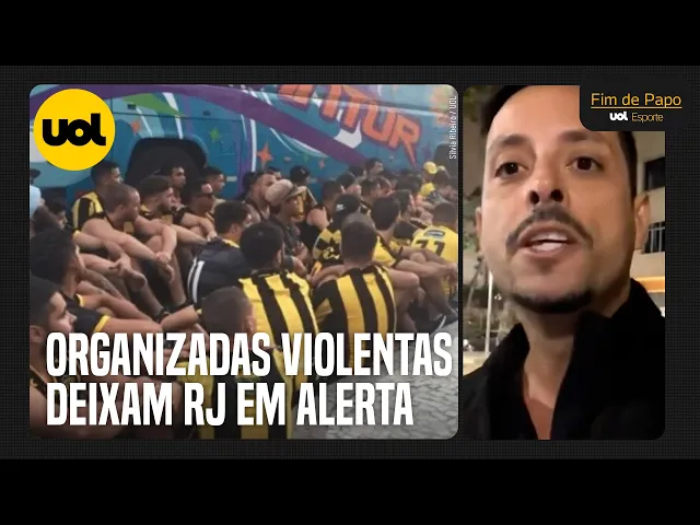 Brigas e quebra-quebra ligam alerta de Copacabana em jogos da Libertadores