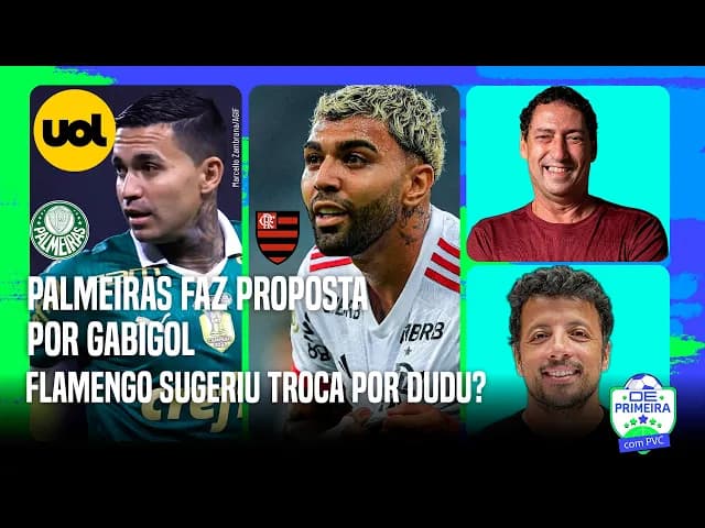 Palmeiras ofereceu Dudu para o Flamengo em troca de Gabigol? PVC explica