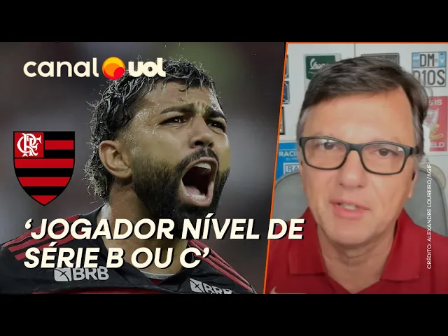 Flamengo: 'Gabigol virou jogador de série B ou C', diz Mauro Cezar