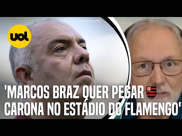 RMP: 'Marcos Braz quer pegar carona no estádio do Flamengo