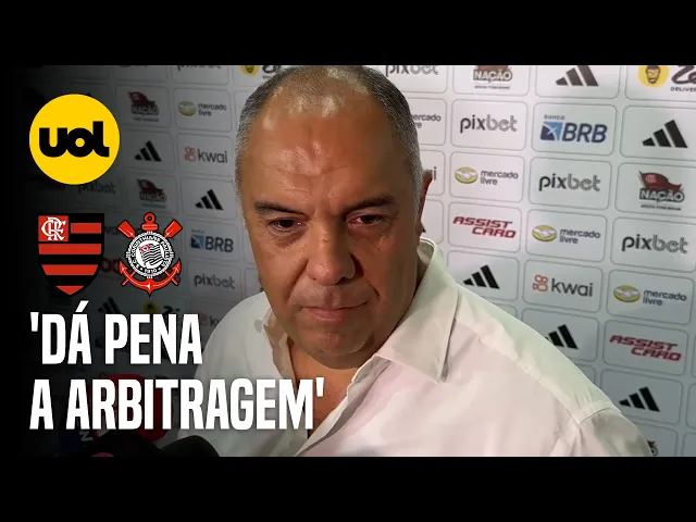 Vice do Flamengo critica 'choro' do Corinthians e arbitragem: 'Dá pena'