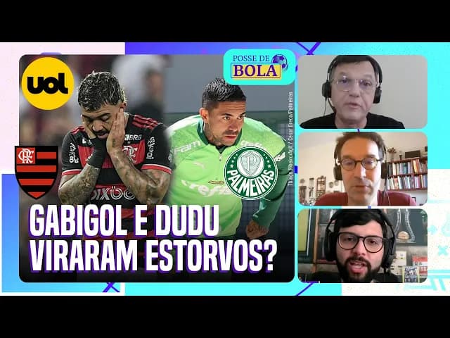 Gabigol no Flamengo parece com Dudu no Palmeiras? Colunistas debatem