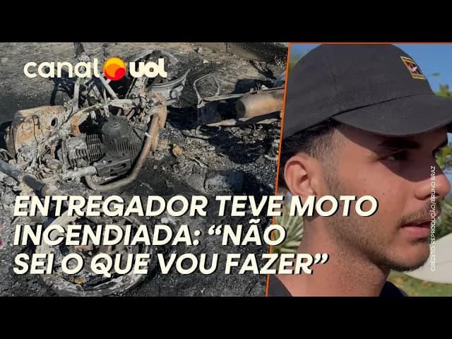 Humorista doa 2 motos após seguro não cobrir estragos da torcida do Peñarol