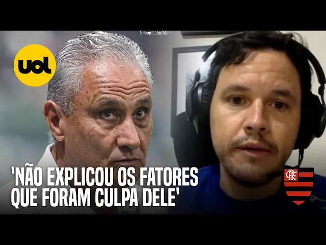 Técnico do Fla 'não explicou os fatores que foram culpa dele', diz Mattos