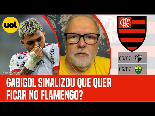 Gabigol quer ficar no Flamengo? Colunistas atualizam situação do atacante