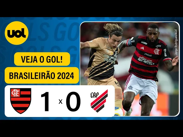 Gerson faz gol salvador e é o melhor do Fla contra o Athletico; veja notas