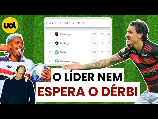 Flamengo não espera Dérbi para liderar; Ceni mantém seca contra o São Paulo