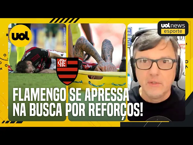Flamengo vai ao mercado: Mauro Cezar revela nomes procurados após lesões