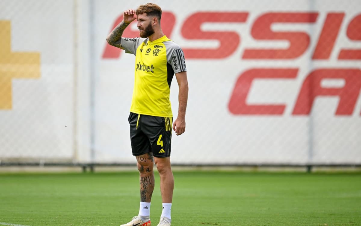 Léo Pereira se machuca e é substituído no primeiro tempo de Flamengo x Bolívar